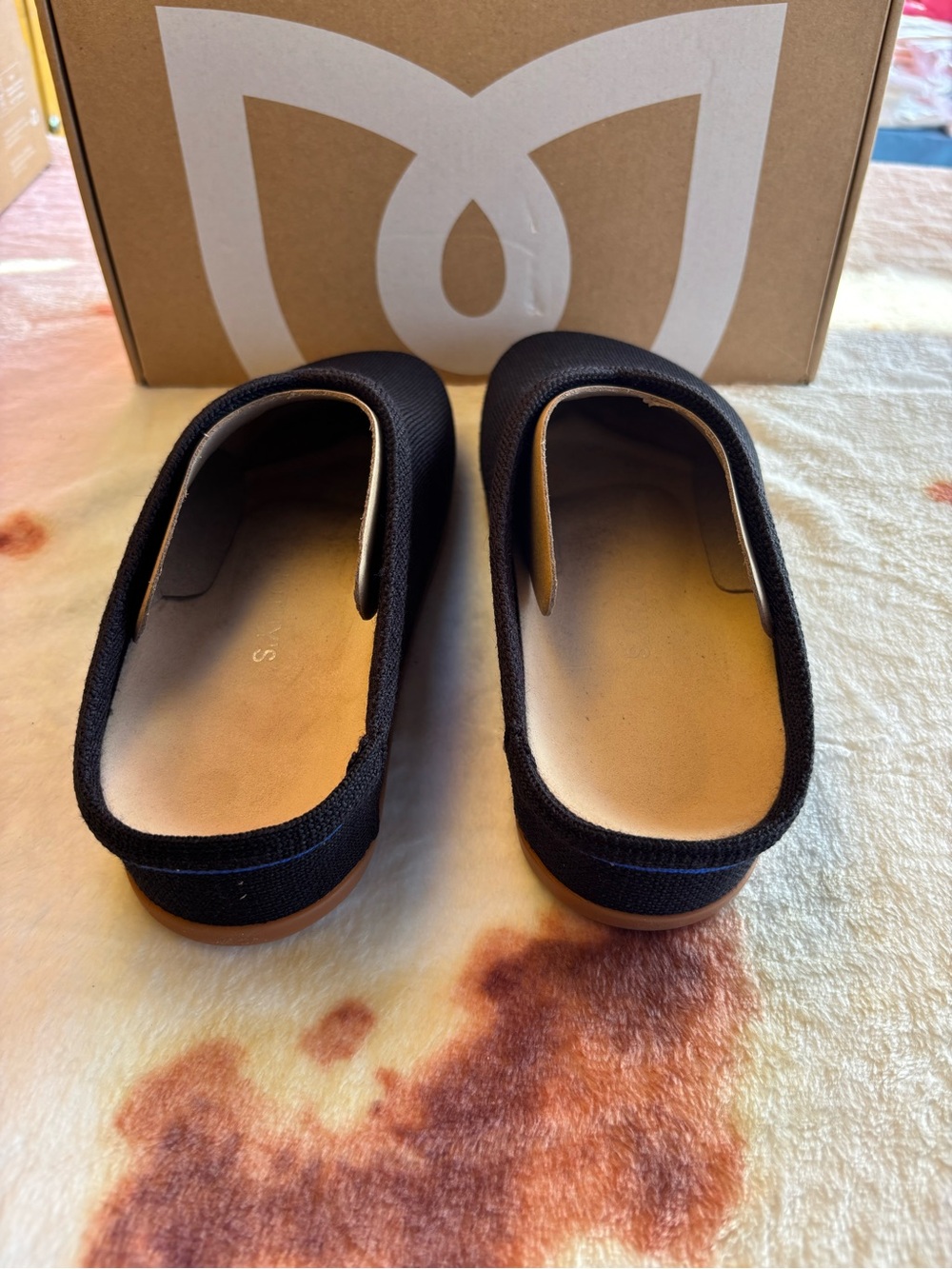 Rothy's Black Slip-On Women's Clogs - Picture 3 of 9
